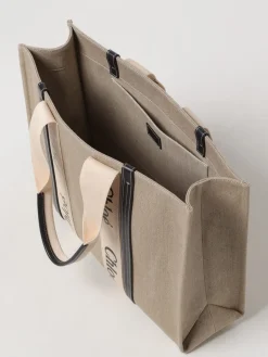 Borsa Chloè in canvas e pelle