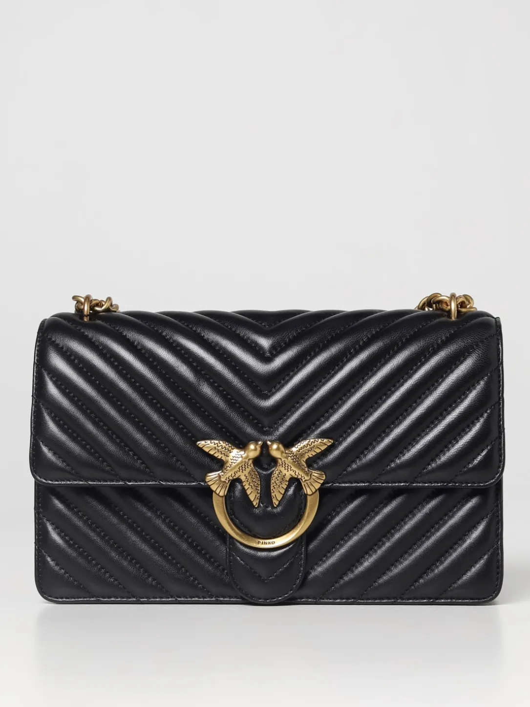 Borsa Classic Love Bag Pinko in pelle trapuntata