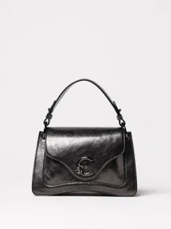 Borsa C-Me Coccinelle in pelle laminata a grana naturale