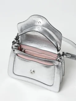 Borsa C-Me Coccinelle in pelle laminata a grana naturale