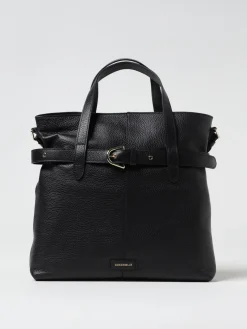 Borsa Coccinelle in pelle a grana con cintura