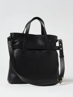 Borsa Coccinelle in pelle a grana con cintura