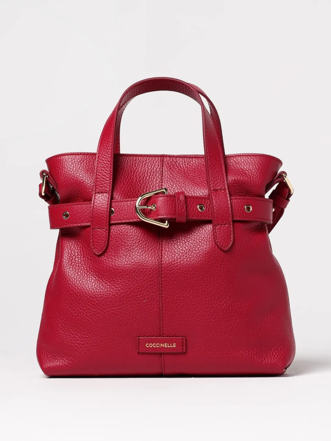 Borsa Coccinelle in pelle a grana