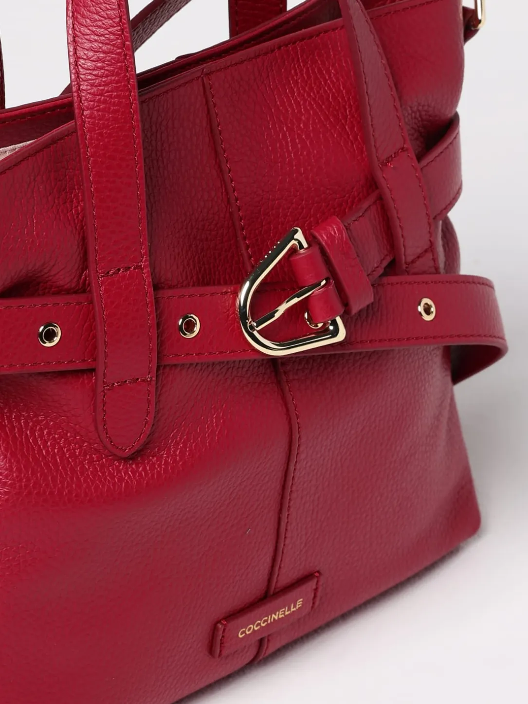 Borsa Coccinelle in pelle a grana