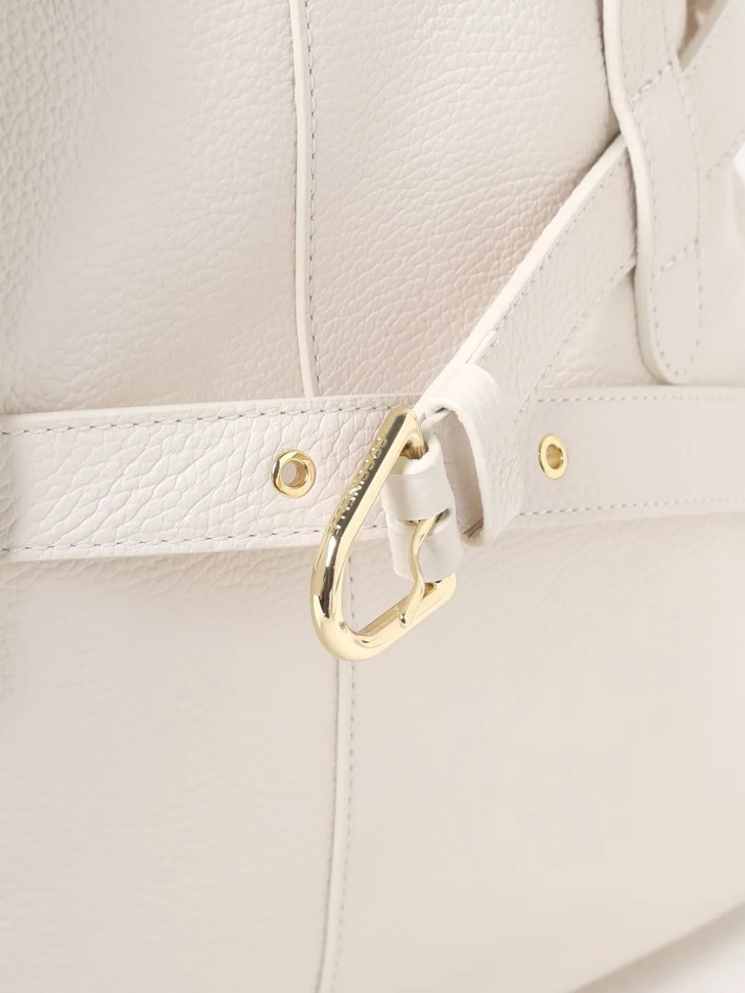 Borsa Coccinelle in pelle a grana con cintura