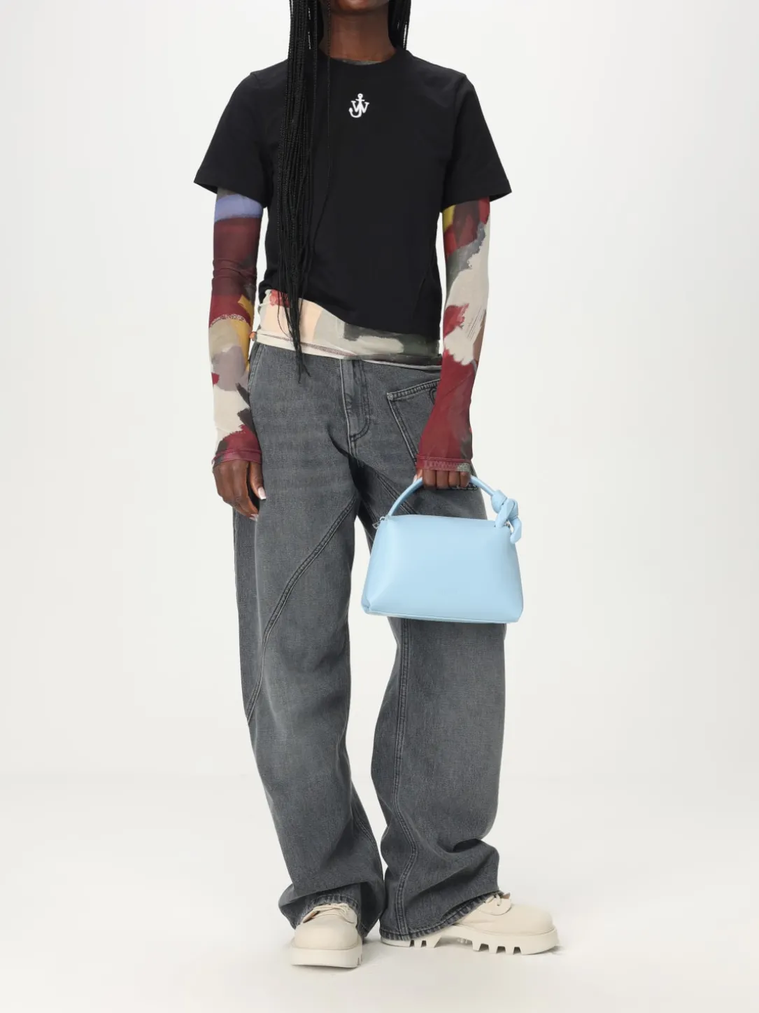 Borsa Corner JW Anderson in pelle