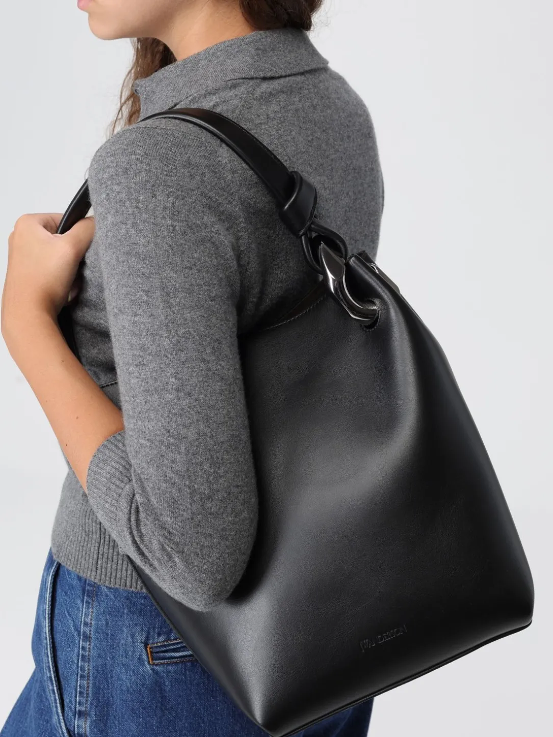 Borsa Corner JW Anderson in pelle