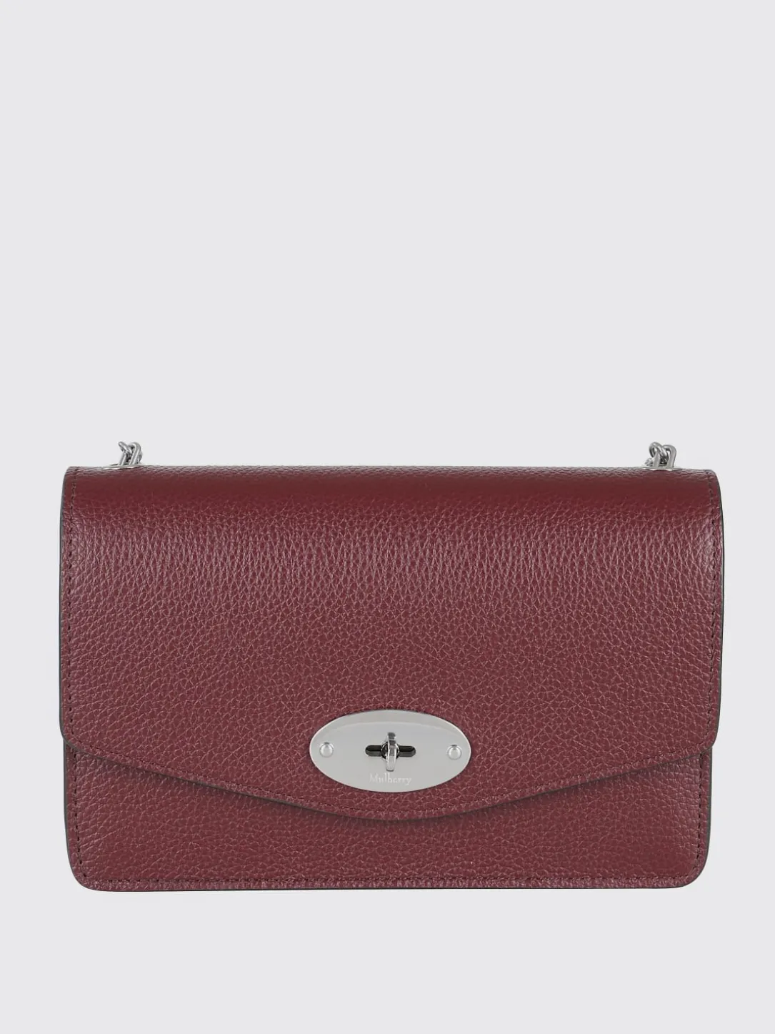 Borsa Darley Chain Mulberry in pelle a grana