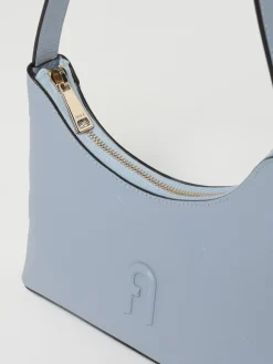 Borsa Diamante Furla in pelle con fiori goffrati