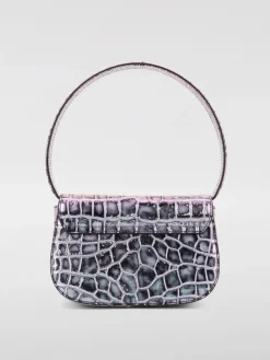 Borsa 1DR Diesel in pelle stampa cocco
