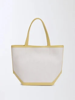 Borsa Eclissi Media Fabiana Filippi in canvas e pelle