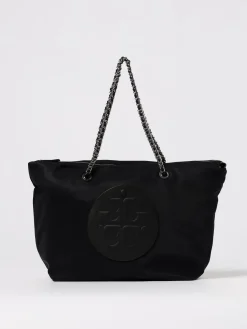 Borsa Ella Small Tory Burch in nylon riciclato e pelle bio-based