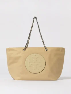Borsa Ella Tory Burch in nylon riciclato e pelle bio-based