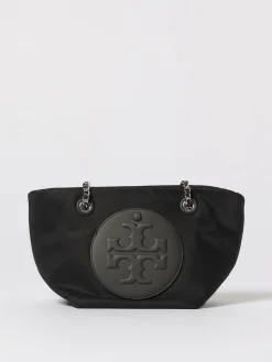 Borsa Ella Tory Burch in nylon riciclato e pelle bio-based