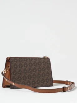 Borsa Empire Michael Kors in cotone spalmato saffiano e pelle