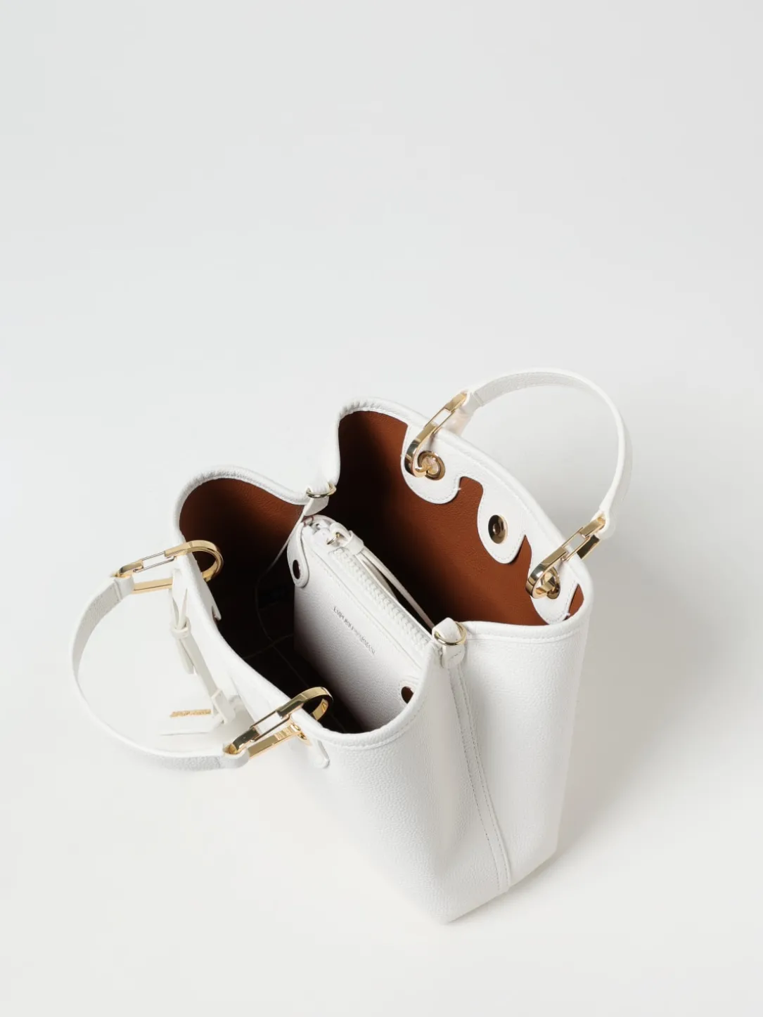 Borsa Emporio Armani in pelle sintetica a grana