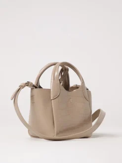 Borsa Emporio Armani in pelle sintetica stampa cocco