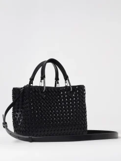 Borsa Emporio Armani in pelle intrecciata