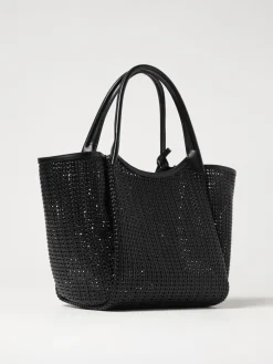 Borsa Emporio Armani in pelle sintetica intrecciata
