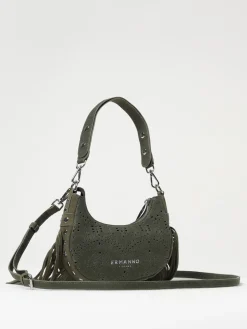 Borsa Ermanno Scervino in canvas traforata