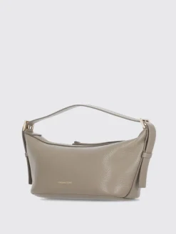 Borsa Fabiana Filippi in pelle a grana con monile