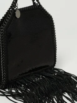 Borsa Falabella Micro edizione limitata Stella McCartney con frange e paillettes