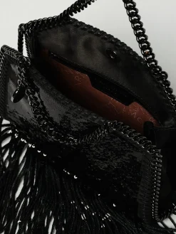 Borsa Falabella Micro edizione limitata Stella McCartney con frange e paillettes