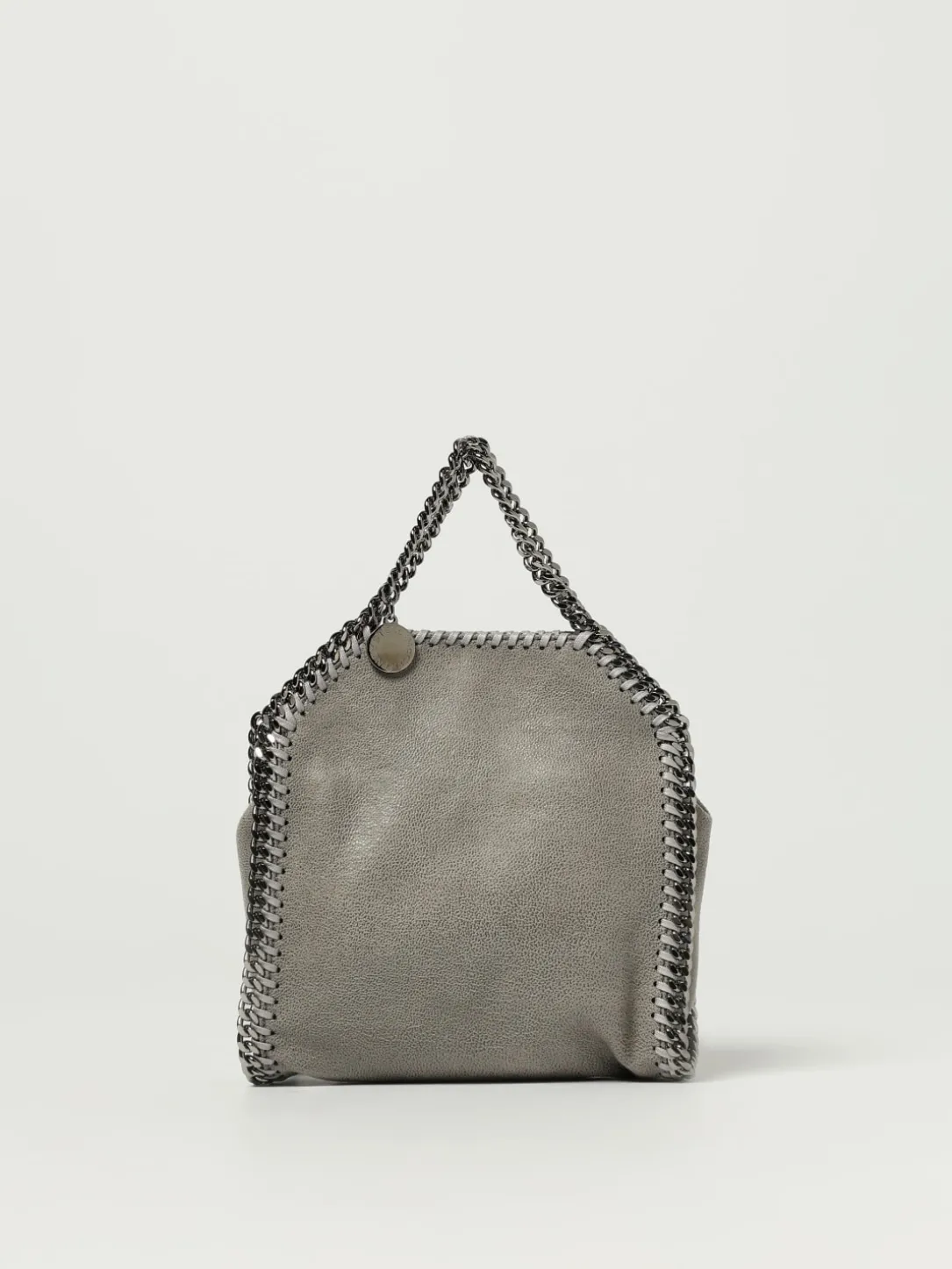 Borsa Falabella Micro Stella McCartney in camoscio sintetico cracklè
