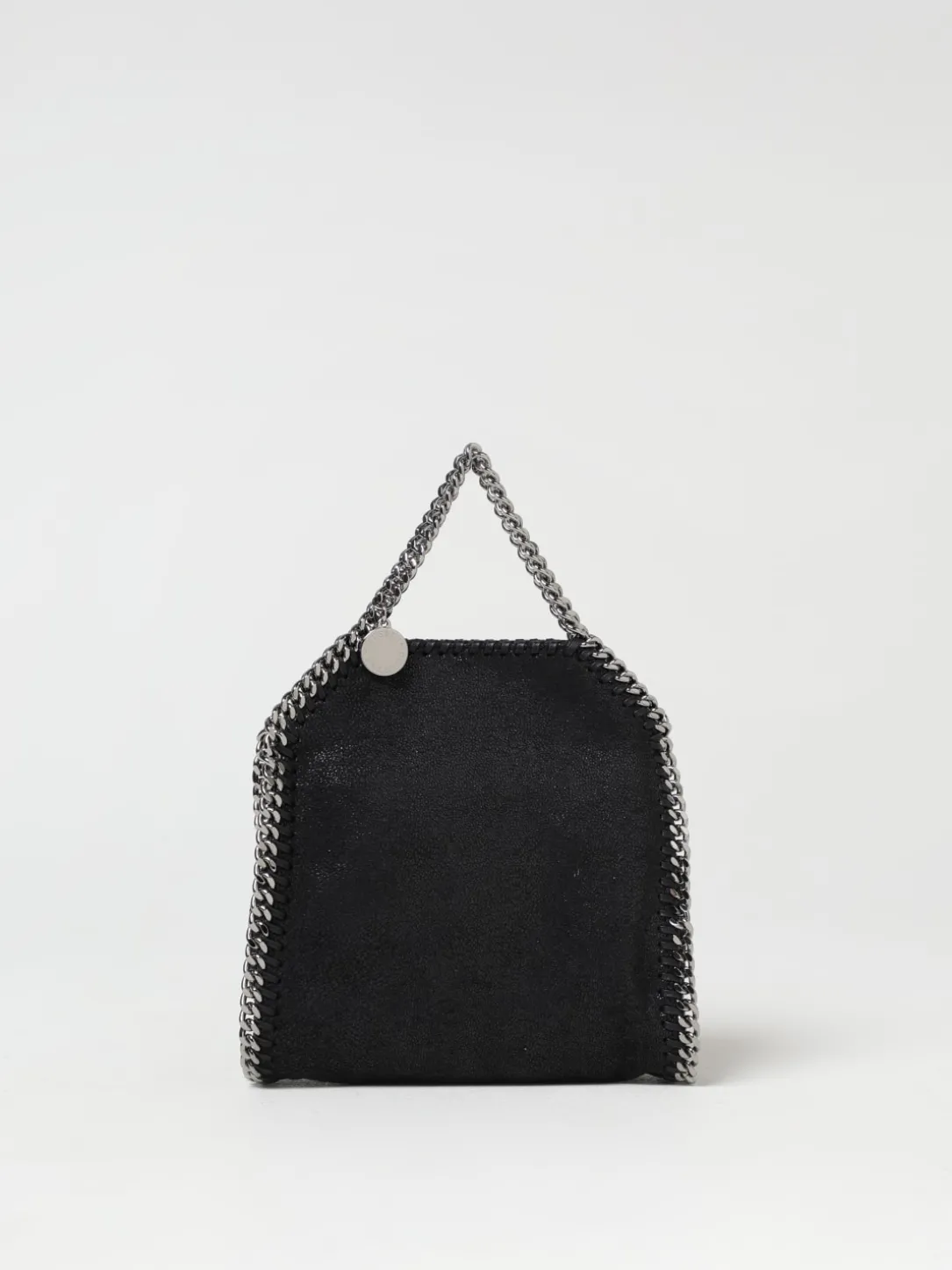 Borsa Falabella Micro Stella McCartney in camoscio sintetico cracklè