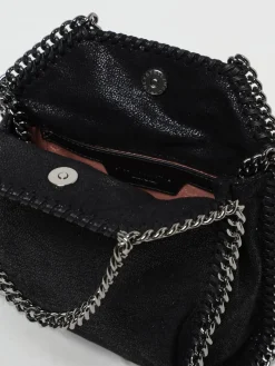 Borsa Falabella Micro Stella McCartney in camoscio sintetico cracklè