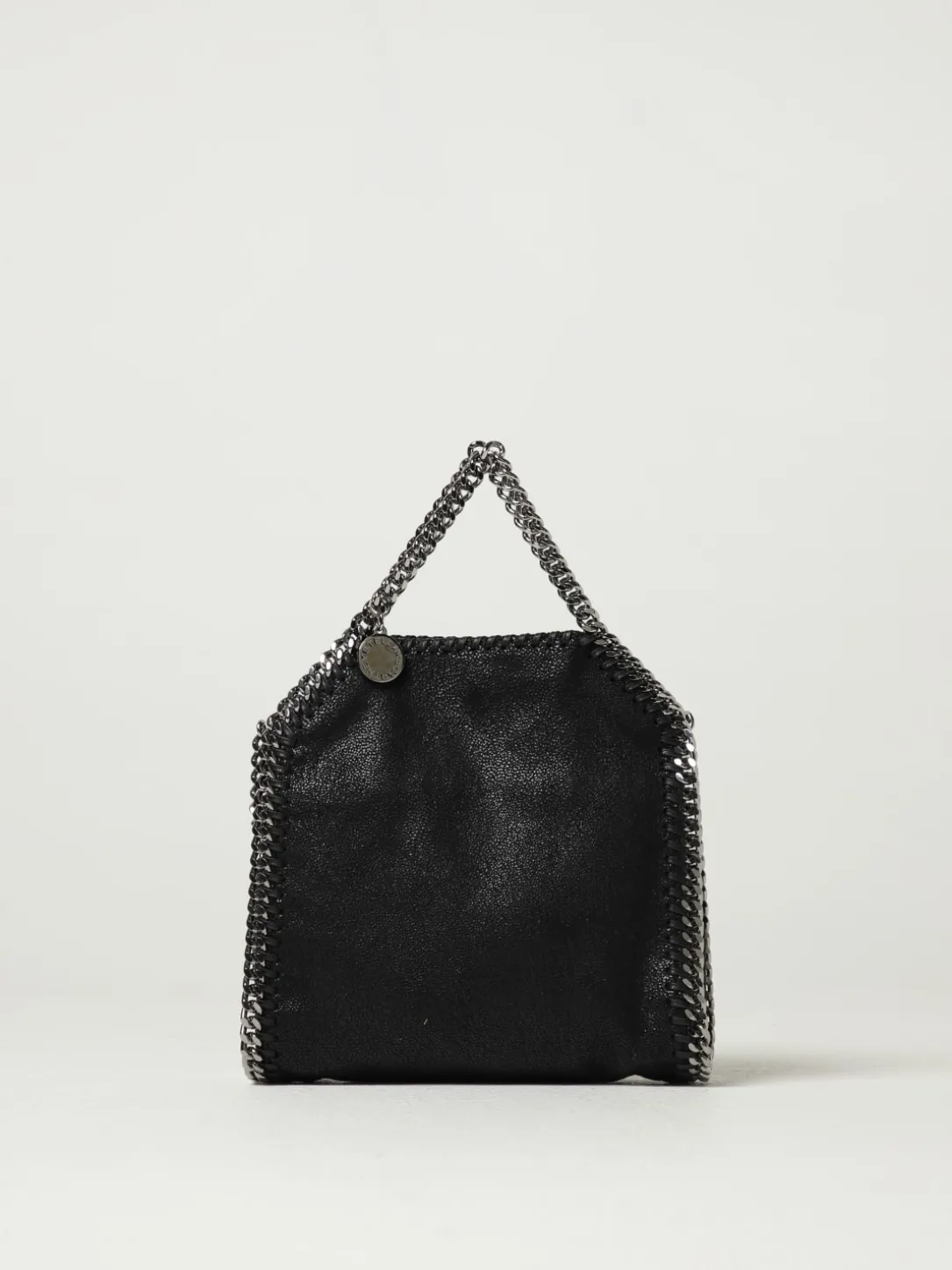 Borsa Falabella Micro Stella McCartney in camoscio sintetico cracklè