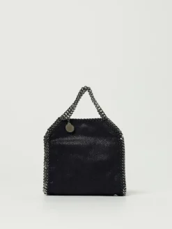 Borsa Falabella Micro Stella McCartney in camoscio sintetico cracklè