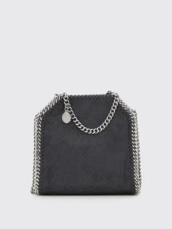 Borsa Falabella Micro Stella McCartney in camoscio sintetico cracklè