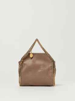 Borsa Falabella Micro Stella McCartney in camoscio sintetico cracklè