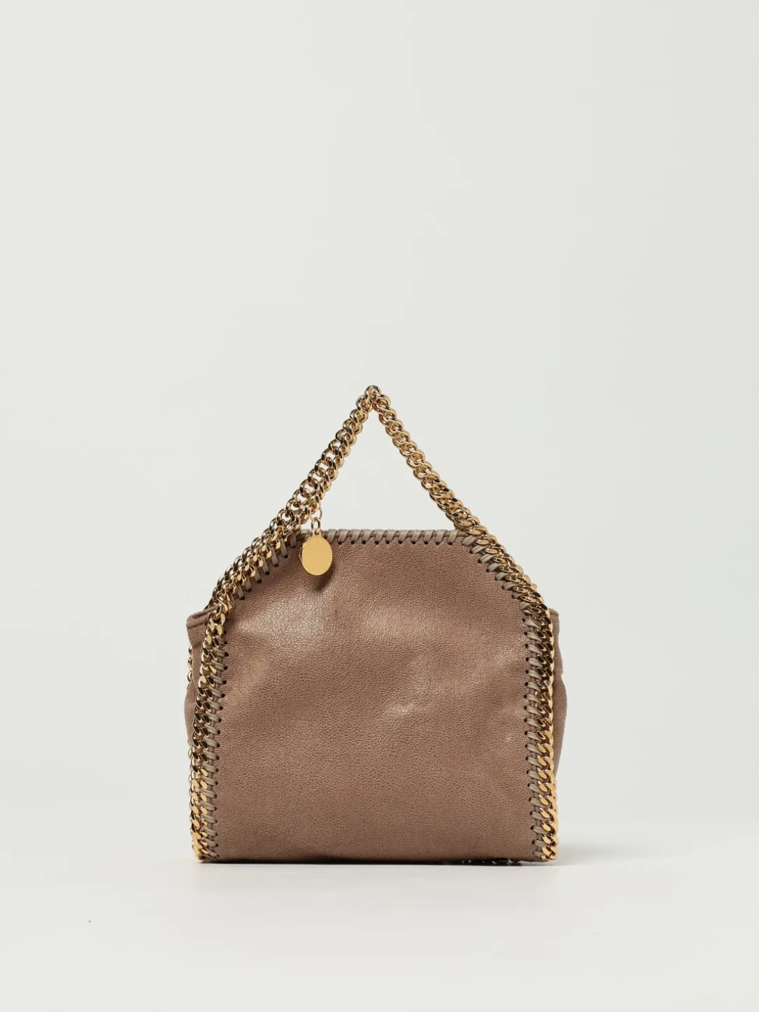 Borsa Falabella Micro Stella McCartney in camoscio sintetico cracklè