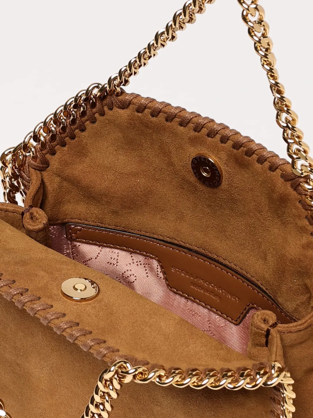 Borsa Falabella Mini Stella McCartney in camoscio sintetico