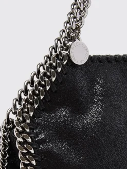 Borsa Falabella Mini Stella McCartney in camoscio sintetico cracklè