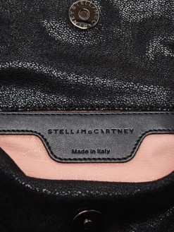 Borsa Falabella Mini Stella McCartney in camoscio sintetico cracklè