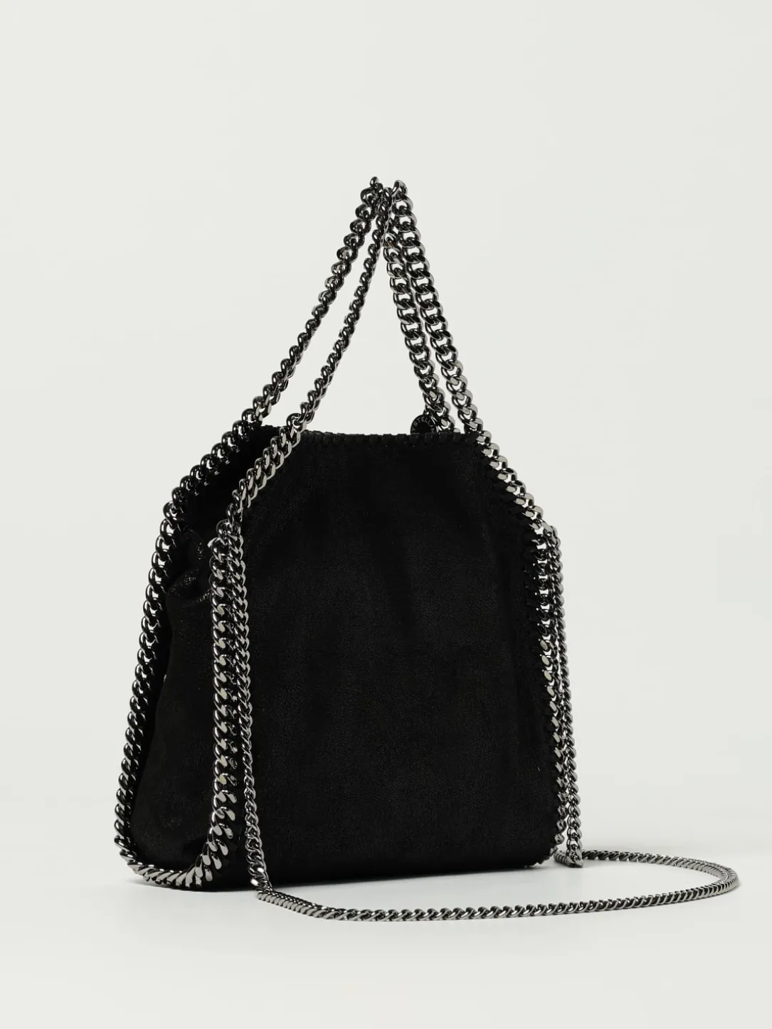 Borsa Falabella Stella McCartney in camoscio sintetico cracklè