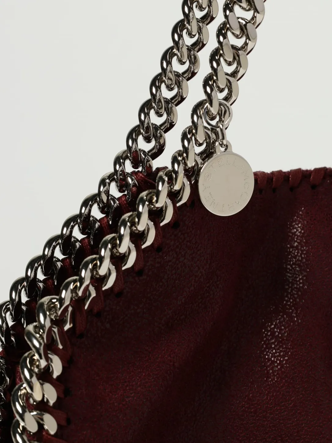 Borsa Falabella Stella McCartney in camoscio sintetico cracklè