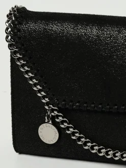 Borsa Falabella Stella McCartney in camoscio sintetico cracklè