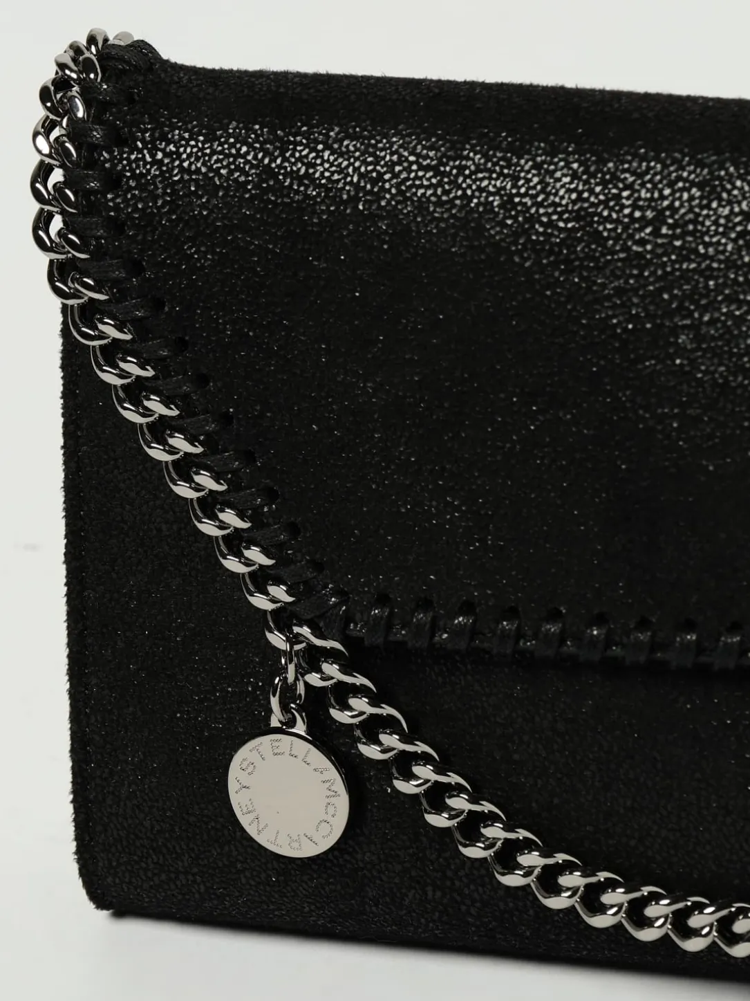 Borsa Falabella Stella McCartney in camoscio sintetico cracklè