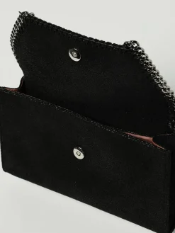 Borsa Falabella Stella McCartney in camoscio sintetico cracklè