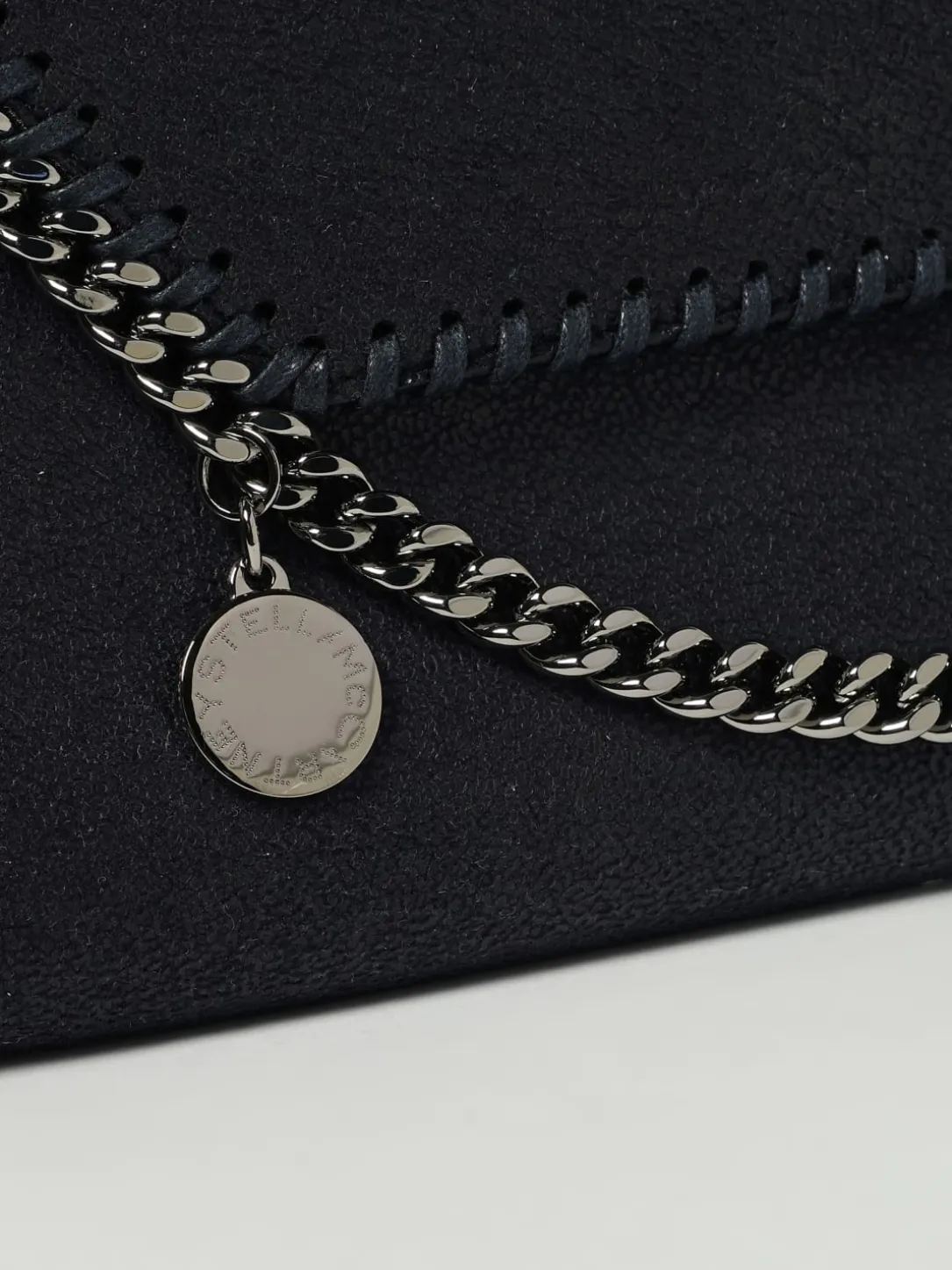 Borsa Falabella Stella McCartney in camoscio sintetico cracklè