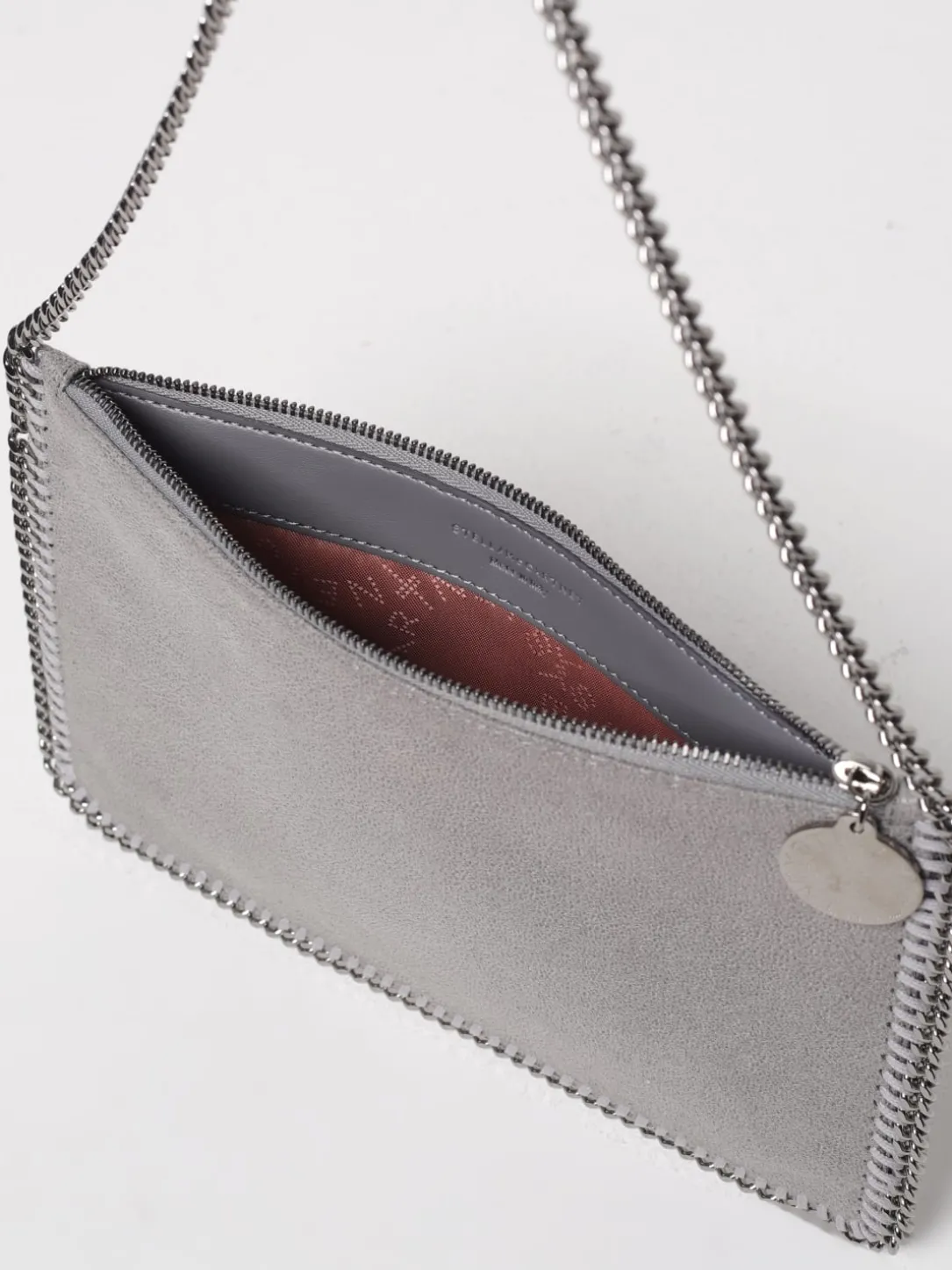 Borsa Falabella Stella McCartney in camoscio sintetico cracklè