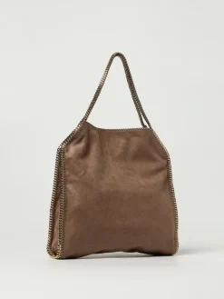 Borsa Falabella Stella McCartney in camoscio sintetico cracklè