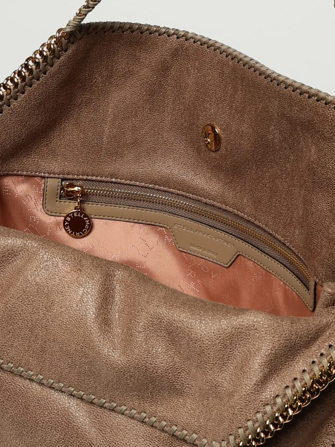 Borsa Falabella Stella McCartney in camoscio sintetico cracklè