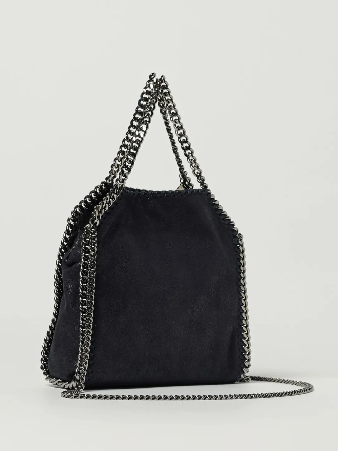 Borsa Falabella Stella McCartney in camoscio sintetico cracklè