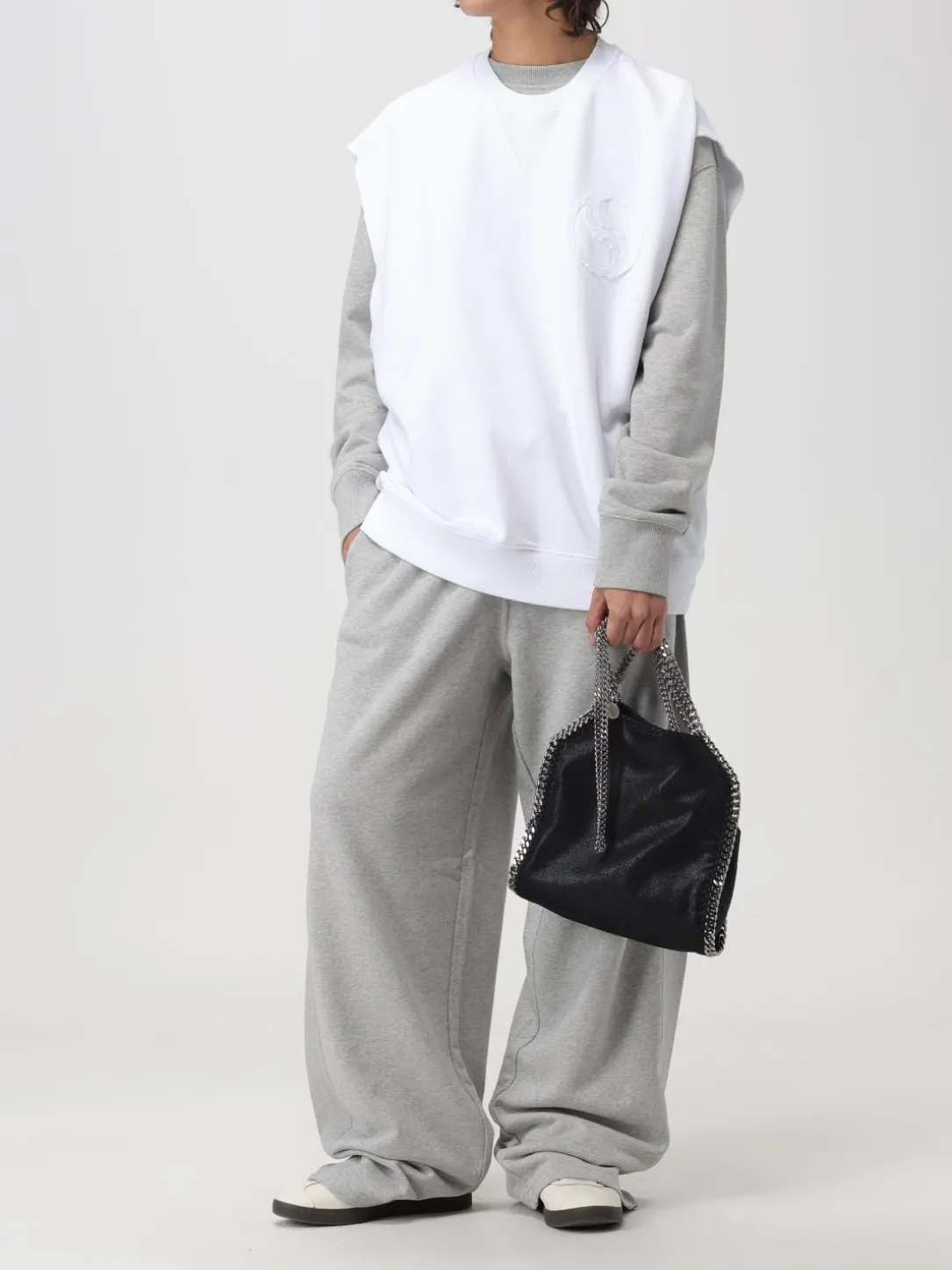 Borsa Falabella Stella McCartney in pelle sintetica cracklè