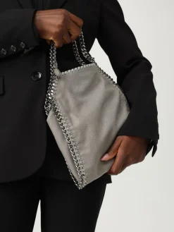 Borsa Falabella Stella McCartney in camoscio sintetico cracklè